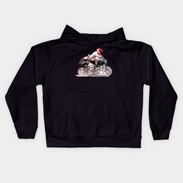 BMX Kids Hoodie by rickylabellevie